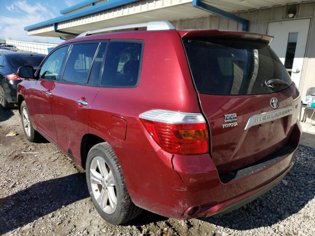 Photo 2 from auction – 2008 TOYOTA HIGHLANDER with VIN JTEDS42A482003391