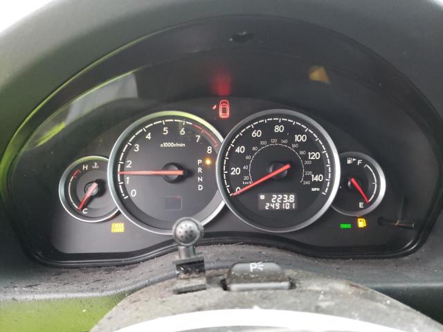 Photo 9 from auction – 2006 SUBARU LEGACY OUT with VIN 4S4BP61C767355582
