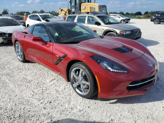 Photo 4 from auction – 2014 CHEVROLET CORVETTE S with VIN 1G1YF2D77E5125309
