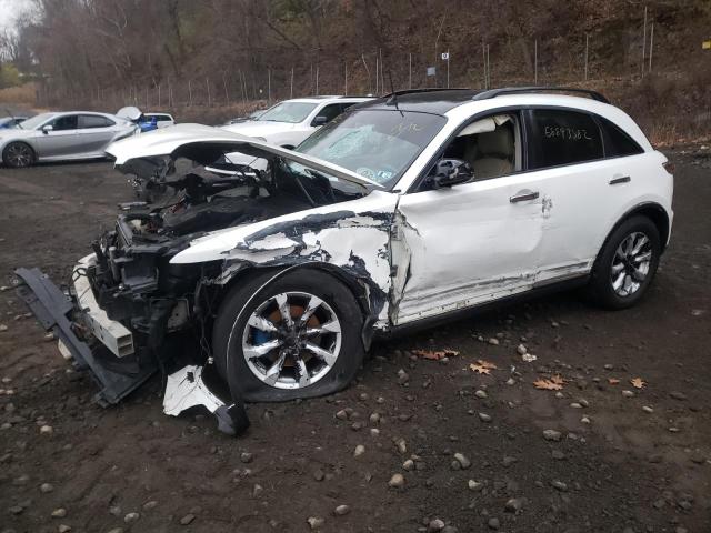 INFINITI FX35 2006 with VIN JNRAS08W66X202218 - Photo from auction
