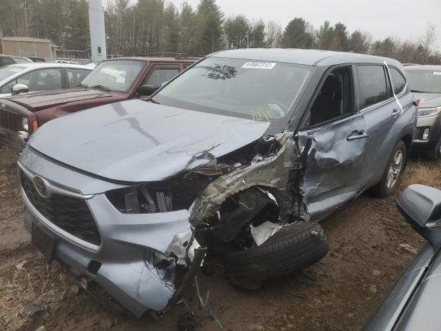 Photo 1 from auction – 2022 TOYOTA HIGHLANDER with VIN 5TDBZRBH5NS244771