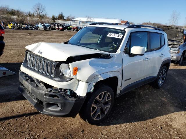 JEEP RENEGADE L 2017 with VIN ZACCJBBB2HPG20956 - Photo from auction