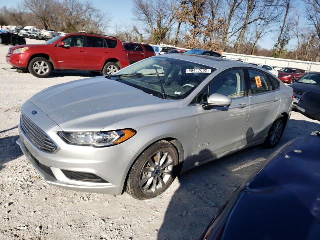 FORD FUSION SE 2017 with VIN 3FA6P0LU6HR254480 - Photo from auction