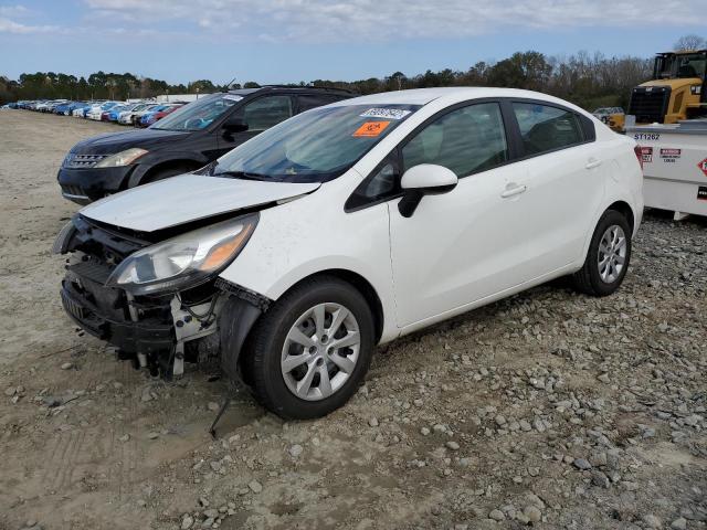 KIA RIO LX 2013 with VIN KNADM4A35D6231272 - Photo from auction