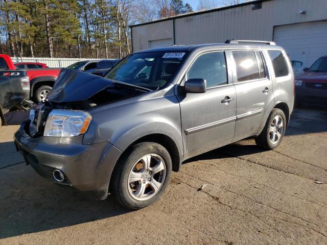 HONDA PILOT EXL 2013 with VIN 5FNYF4H5XDB041462 - Photo from auction