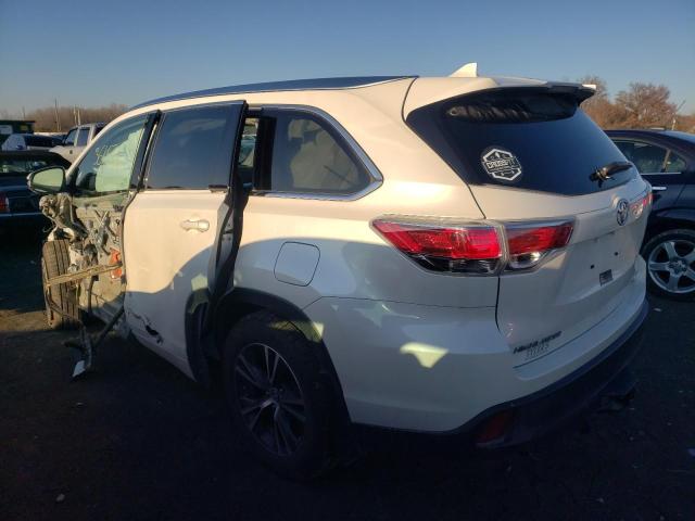 Photo 2 from auction – 2016 TOYOTA HIGHLANDER with VIN 5TDJKRFH2GS336062