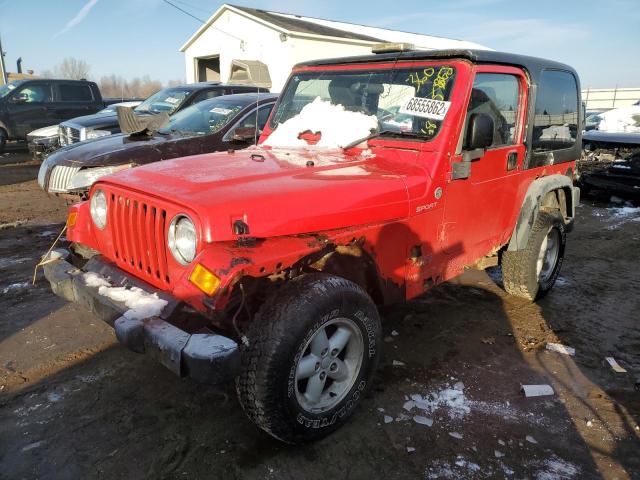 Photo 1 from auction – 2006 JEEP WRANGLER / with VIN 1J4F449S96P741364