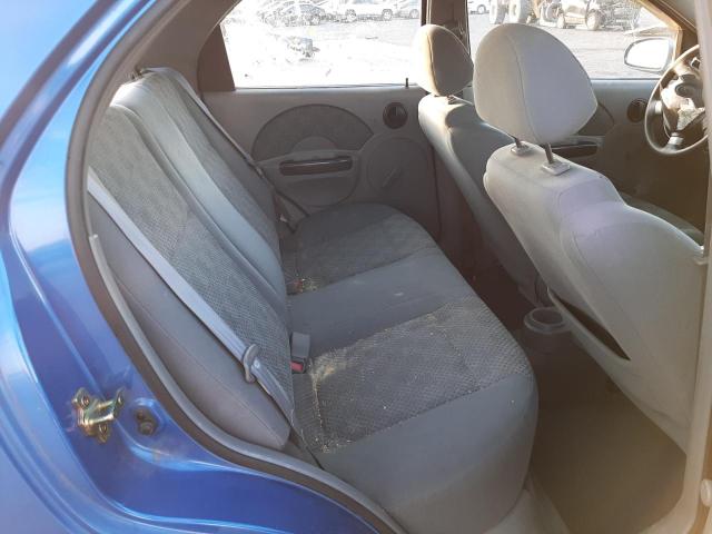 Photo 10 from auction – 2004 CHEVROLET AVEO with VIN KL1TD52674B165738