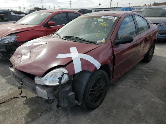 DODGE NEON R/T 2002 with VIN 1B3ES76F22D528334 - Photo from auction