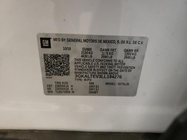 Photo 14 from auction – 2020 GMC TERRAIN SL with VIN 3GKALTEV3LL194276