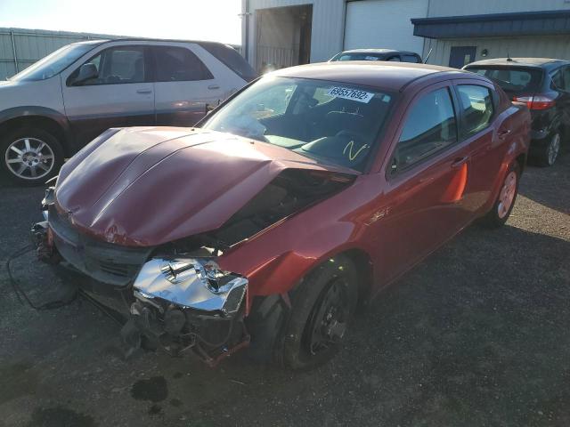 DODGE AVENGER SX 2010 with VIN 1B3CC4FB8AN114502 - Photo from auction