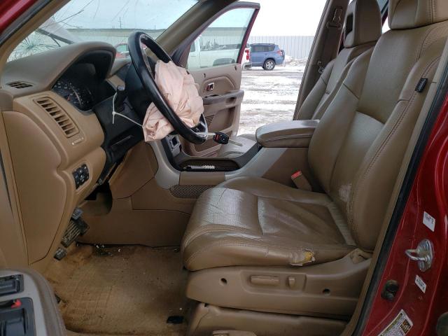 Photo 7 from auction – 2005 HONDA PILOT EXL with VIN 2HKYF18585H573388