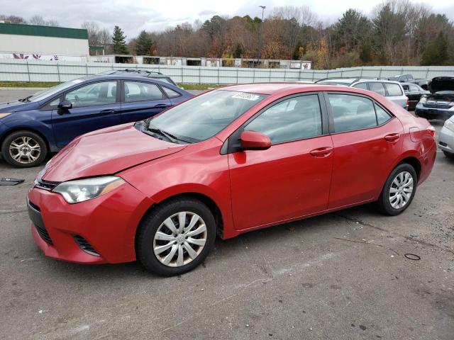 TOYOTA COROLLA L 2015 with VIN 2T1BURHE6FC393972 - Photo from auction