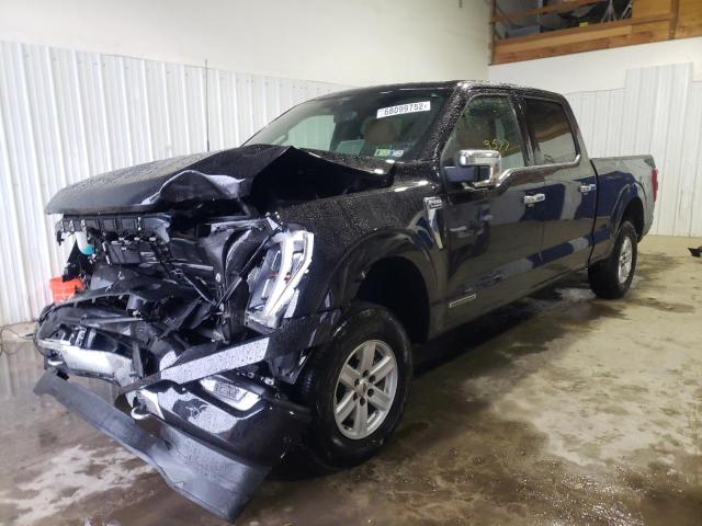 FORD F150 SUPER 2021 with VIN 1FTFW1ED0MFC52182 - Photo from auction