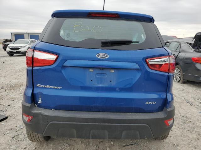 Photo 6 from auction – 2020 FORD ECOSPORT S with VIN MAJ6S3FL3LC368544