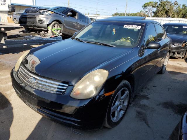 INFINITI G35 2004 with VIN JNKCV51E24M616771 - Photo from auction