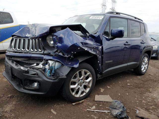 JEEP RENEGADE L 2016 with VIN ZACCJABT3GPD77448 - Photo from auction