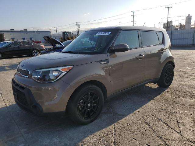 KIA SOUL 2014 with VIN KNDJN2A20E7033550 - Photo from auction