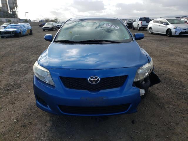 Photo 5 from auction – 2009 TOYOTA COROLLA BA with VIN 2T1BU40E39C130924