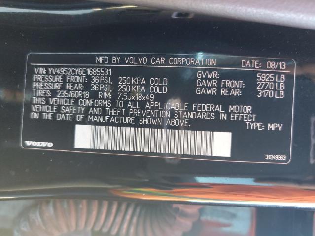 Photo 14 from auction – 2014 VOLVO XC90 3.2 with VIN YV4952CY6E1685531