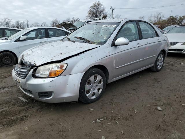 KIA SPECTRA EX 2008 with VIN KNAFE122185582895 - Photo from auction