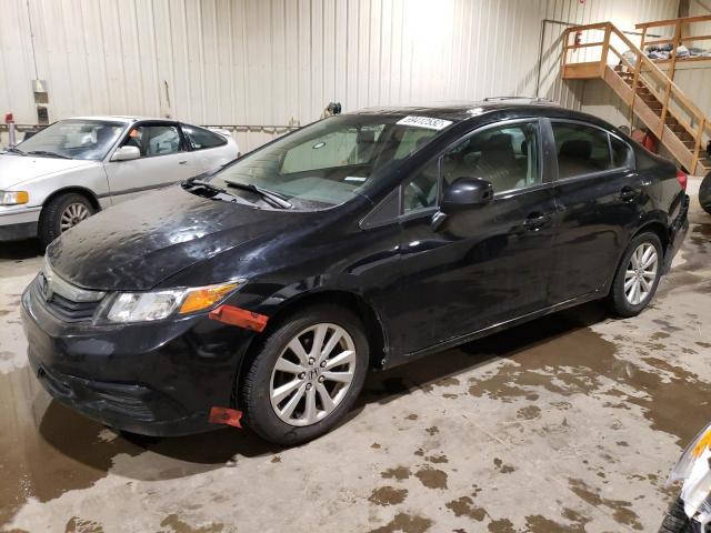 HONDA CIVIC LX 2012 with VIN 2HGFB2F58CH011042 - Photo from auction