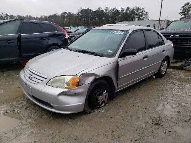 Photo 1 from auction – 2001 HONDA CIVIC LX with VIN 2HGES15581H617848