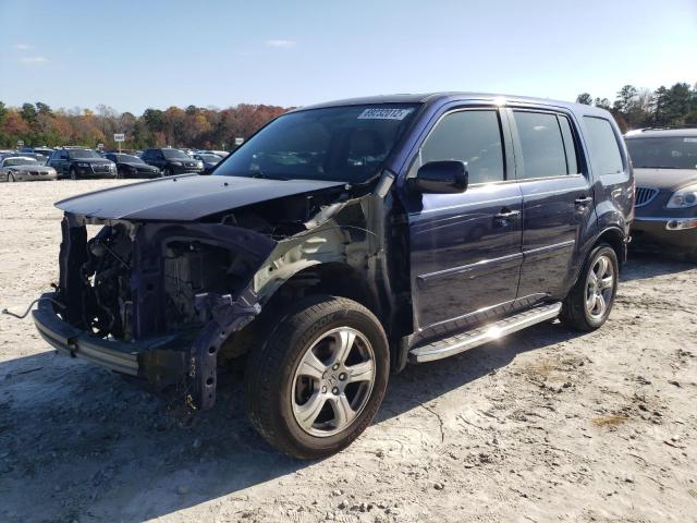 HONDA PILOT EXL 2015 with VIN 5FNYF3H59FB028974 - Photo from auction