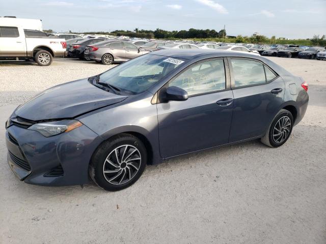 TOYOTA COROLLA L 2018 with VIN 5YFBURHE5JP827307 - Photo from auction