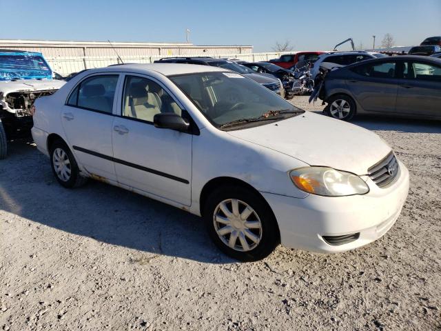 Photo 4 from auction – 2003 TOYOTA COROLLA CE with VIN JTDBR32E232010093
