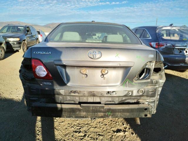 Photo 6 from auction – 2009 TOYOTA COROLLA BA with VIN 1NXBU40E59Z017426