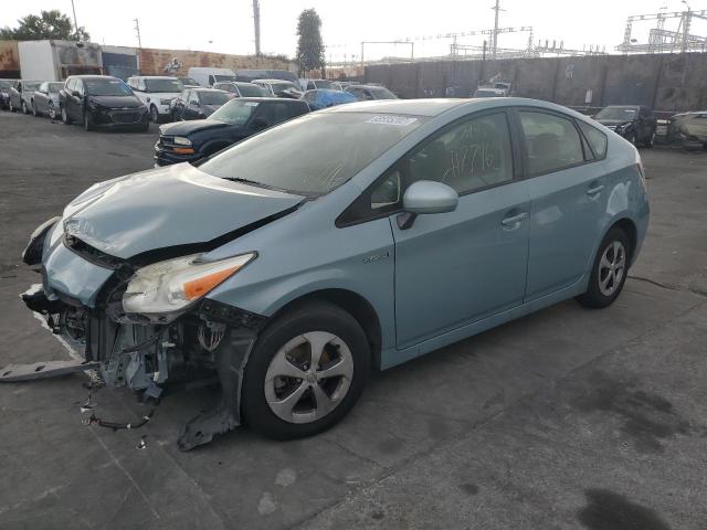 TOYOTA PRIUS 2013 with VIN JTDKN3DU8D5626283 - Photo from auction