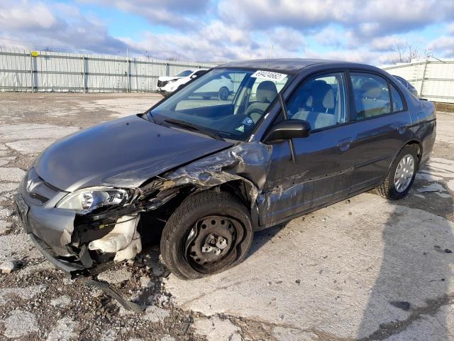 HONDA CIVIC LX 2005 with VIN 2HGES16525H632236 - Photo from auction