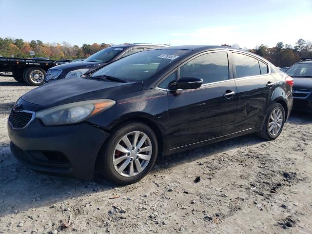 KIA FORTE EX 2014 with VIN KNAFX4A85E5089640 - Photo from auction
