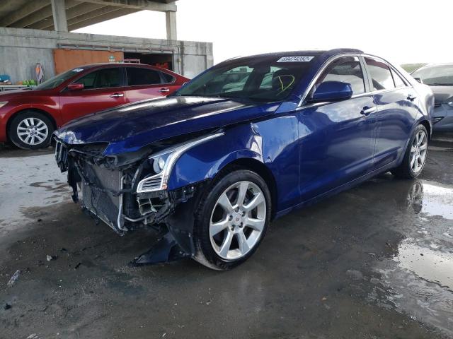 CADILLAC ATS 2013 with VIN 1G6AA5RX6D0172055 - Photo from auction