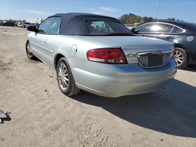 Photo 2 from auction – 2002 CHRYSLER SEBRING LI with VIN 1C3EL65R22N255847