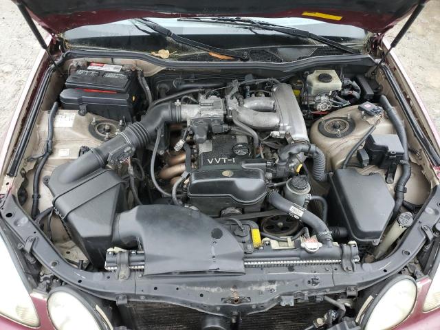 Photo 11 from auction – 1998 LEXUS GS 300 with VIN JT8BD68S2W0024653