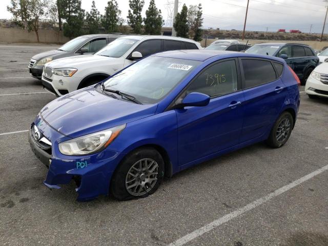 HYUNDAI ACCENT GLS 2014 with VIN KMHCT5AEXEU167683 - Photo from auction
