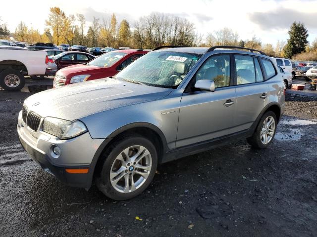 BMW X3 3.0SI 2008 with VIN WBXPC93458WJ06822 - Photo from auction