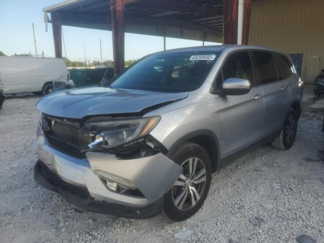 HONDA PILOT EX 2016 with VIN 5FNYF5H38GB005651 - Photo from auction