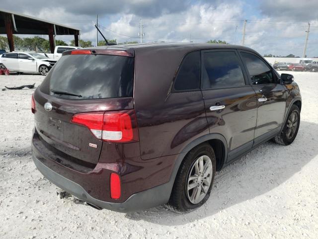 Photo 3 from auction – 2014 KIA SORENTO LX with VIN 5XYKT3A63EG487524