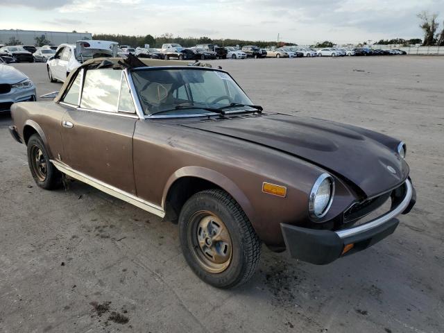 Photo 4 from auction – 1981 FIAT 124 SPIDER with VIN ZFAAS00BXB8180213