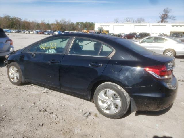 Photo 2 from auction – 2013 HONDA CIVIC LX with VIN 19XFB2F54DE002222