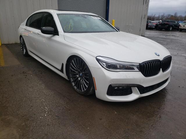 BMW 750 I 2018 with VIN WBA7F0C5XJGM23954 - Photo from auction