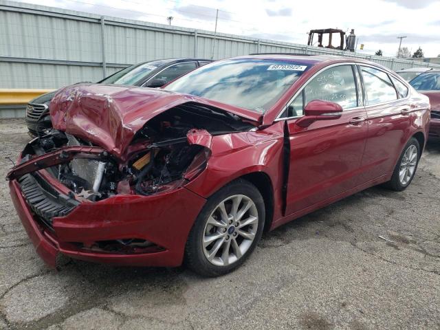 Photo 1 from auction – 2017 FORD FUSION SE with VIN 3FA6P0HD4HR372908