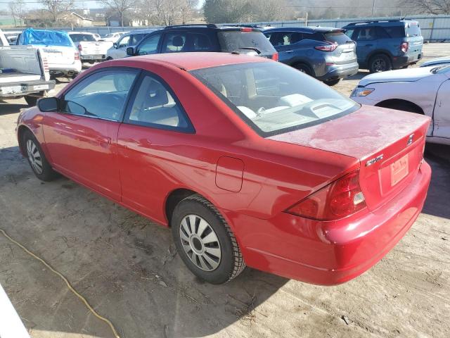 Photo 2 from auction – 2002 HONDA CIVIC LX with VIN 1HGEM22522L019232