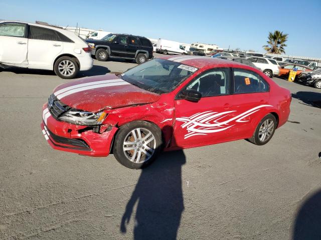 VOLKSWAGEN JETTA BASE 2015 with VIN 3VW2K7AJ4FM246300 - Photo from auction
