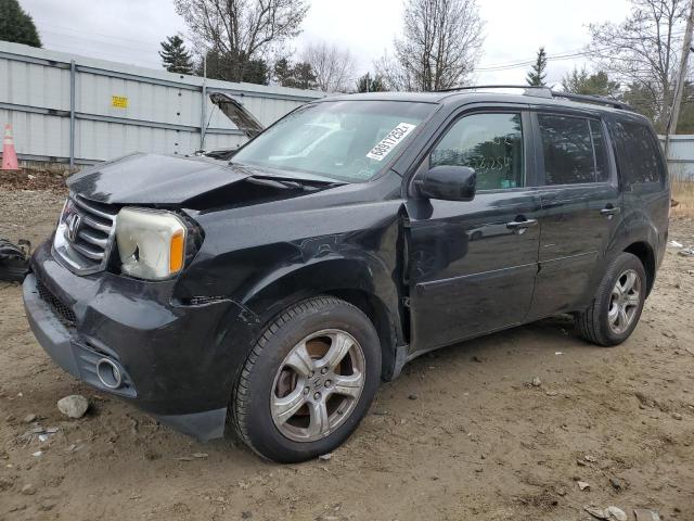 HONDA PILOT EXLN 2012 with VIN 5FNYF4H71CB017213 - Photo from auction