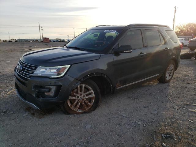 FORD EXPLORER X 2017 with VIN 1FM5K7D85HGE22899 - Photo from auction
