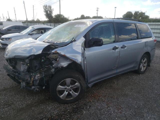 TOYOTA SIENNA 2014 with VIN 5TDZK3DCXES410722 - Photo from auction